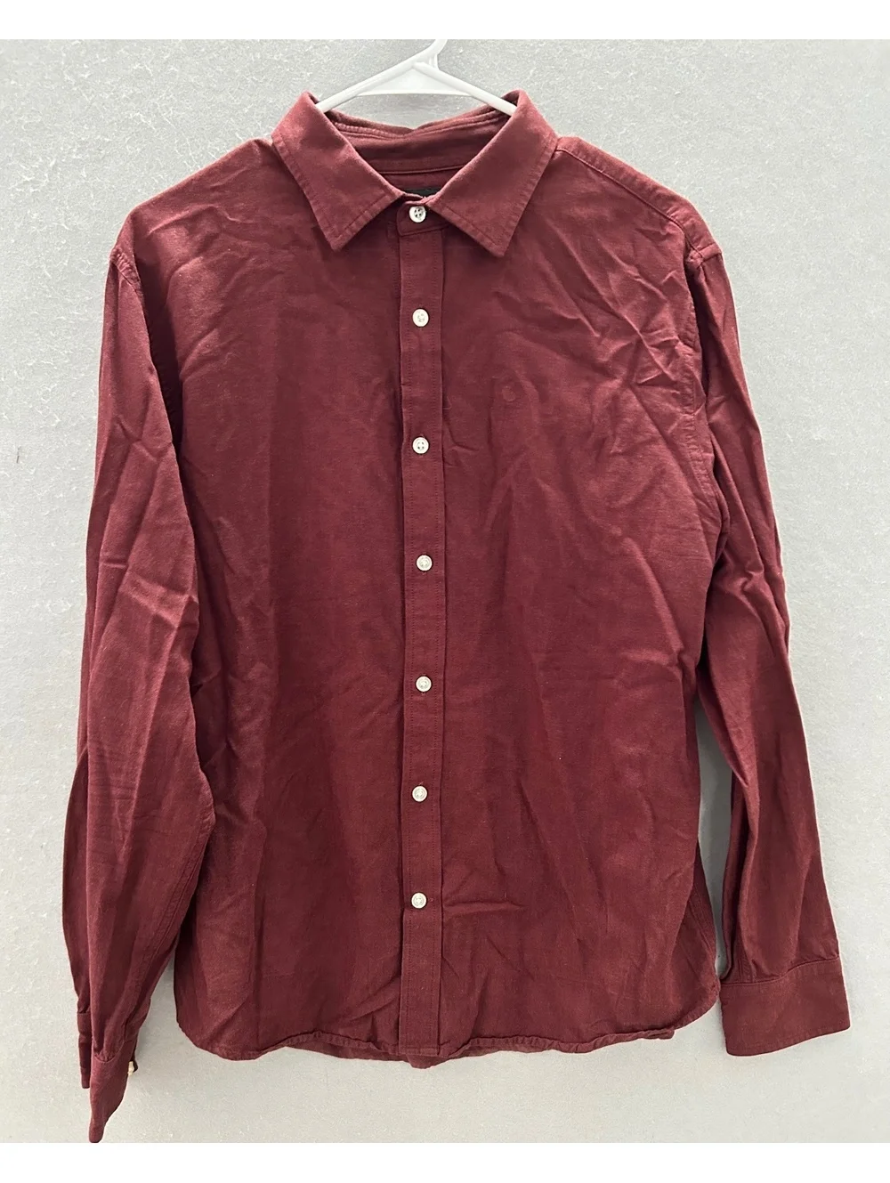 Banana Republic Men's Soft Wash Tailored Slim Fit Long Sleeve Shirt Size Large